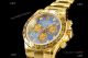JH Factory Copy Rolex Daytona JH Swiss 4130 Watch Blue MOP Face Yellow Gold 40mm - NEW (3)_th.jpg